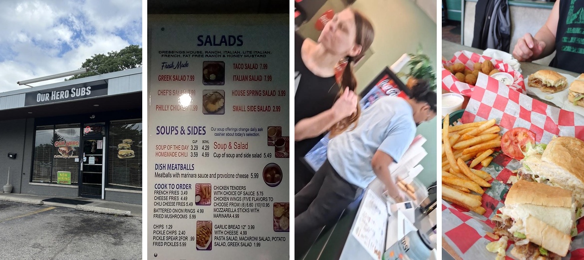 Our Hero & More Menu